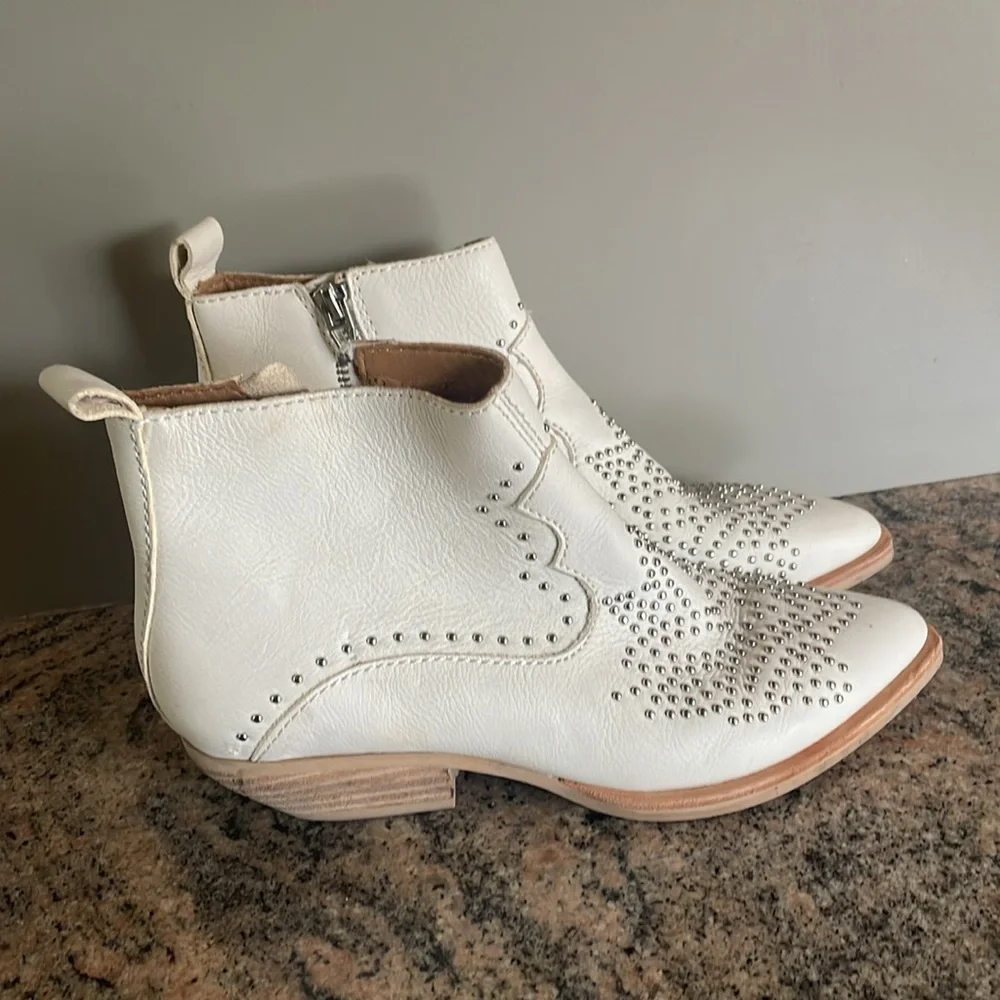 Dolce Vita Studded Leather Booties - Picture 2 of 9